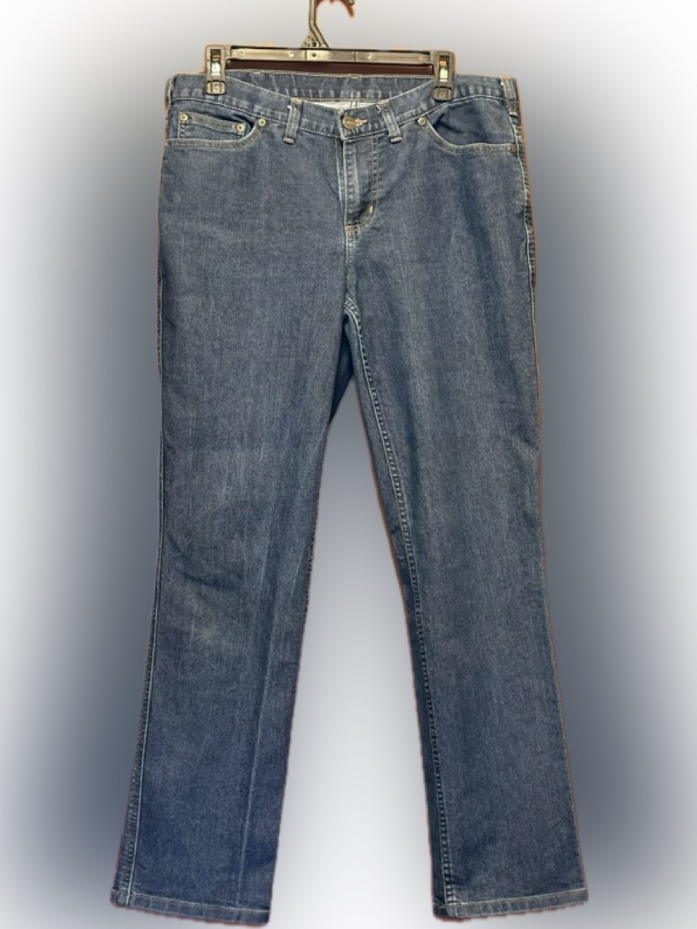 Carhartt Women's Size 10 Straight-Leg Jeans